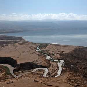 جانب من نهر الأردن