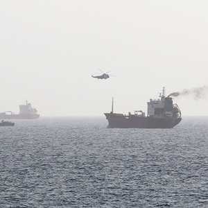 أرشيفية لسفن في بحر عمان