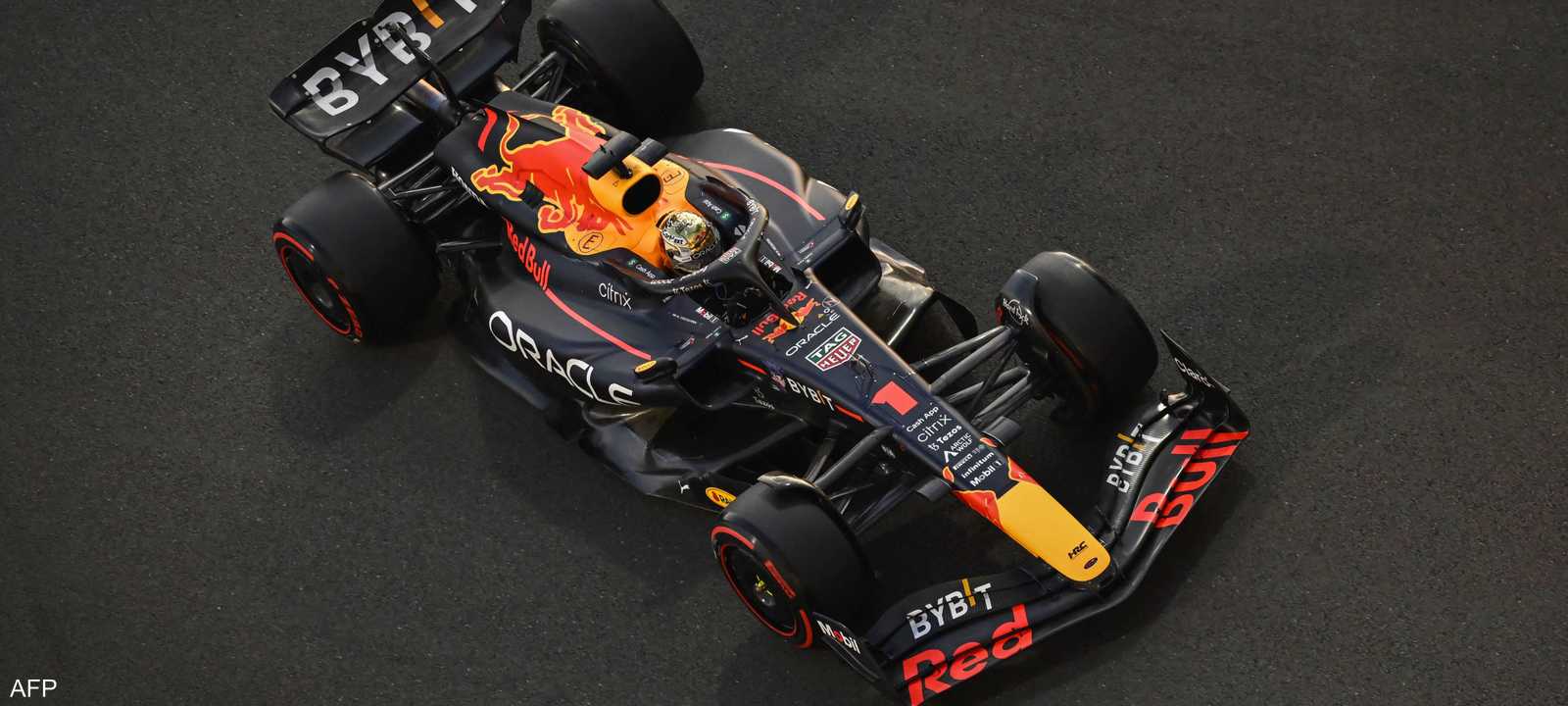 سيارة ماكس فرستابن خلال التجارب