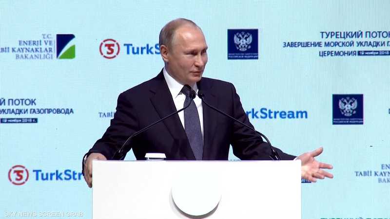 الكرملين: بوتين ناقش إنشاء مركز تركي للغاز مع أردوغان