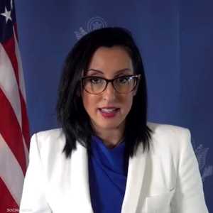 المتحدثة الإقليمية باسم الخارجية الأميركية هالة غريط