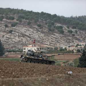 جانب من الحدود التركية السورية