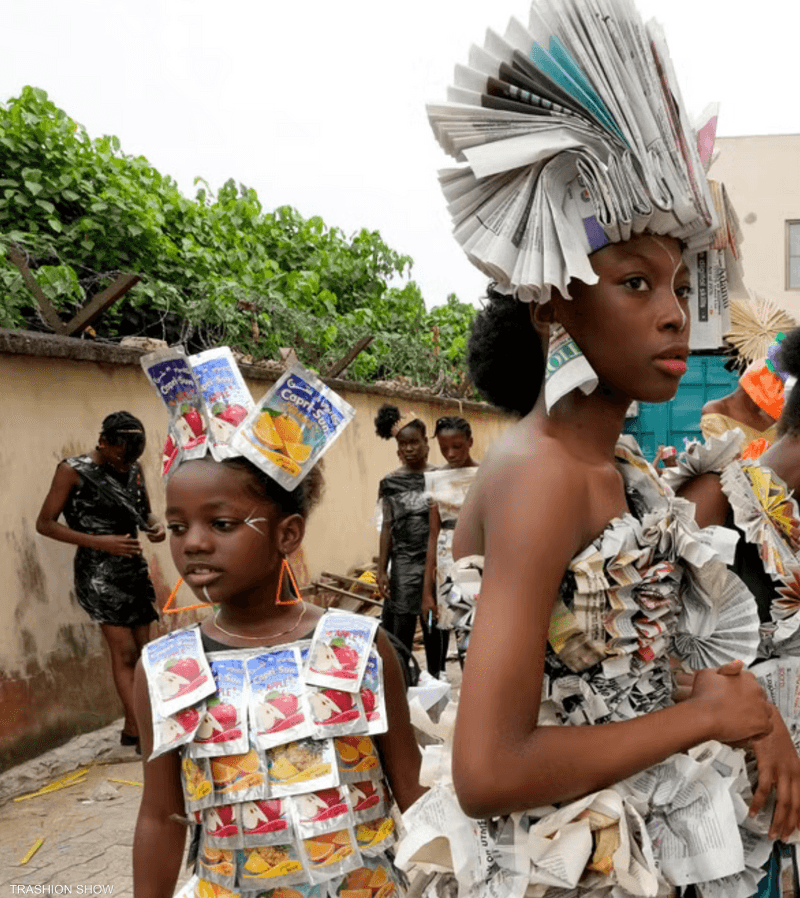 في نيجيريا.. أزياء من القمامة حماية للمناخ | سكاي نيوز عربية