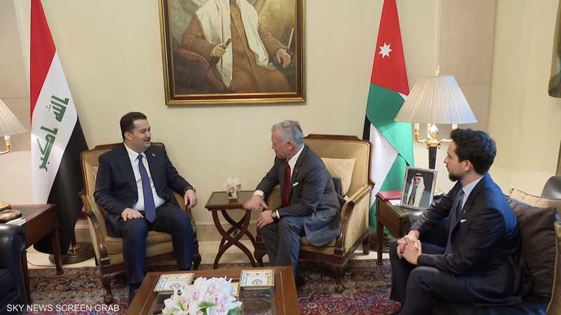 رئيس الوزراء العراقي يزور الأردن في أول زيارة خارجية له