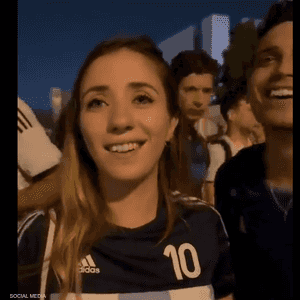 مشجعة أرجنتينية توقعت خسارة كاسحة للسعودية أمام منتخب بلدها