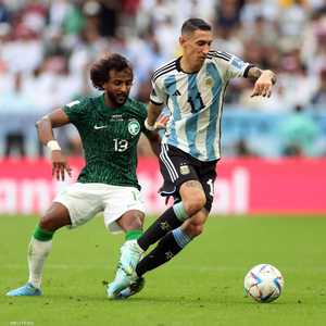 الشهراني أصيب بقوة في مباراة الأرجنتين