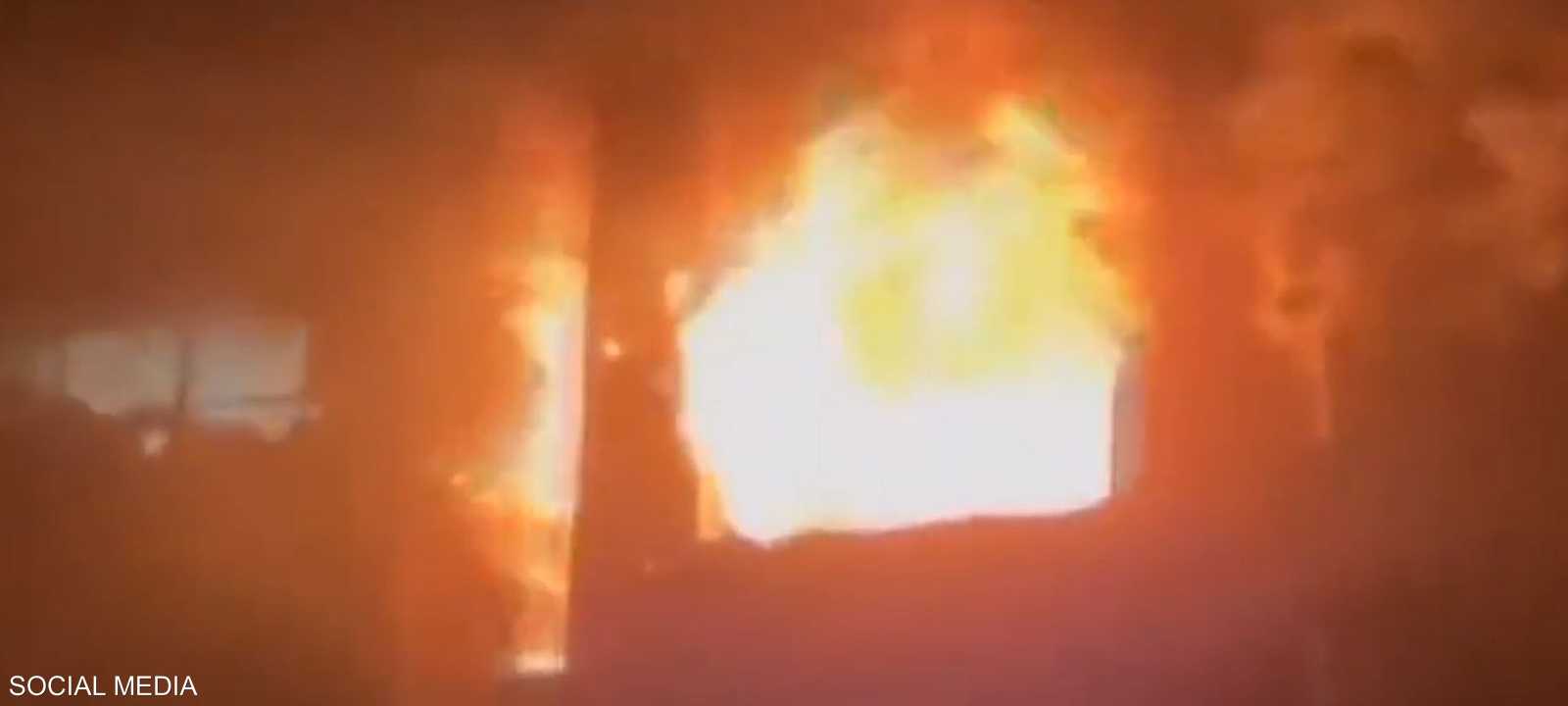 الحريق شبّ في شقة بإقليم شينجيانغ