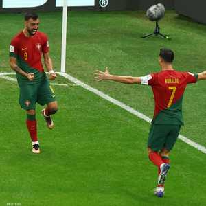 برونو سجل هدفي البرتغال