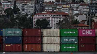 حاويات في ميناء حيدر باشا في إسطنبول