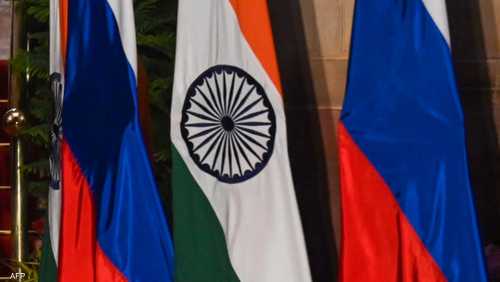 أعلام الهند وروسيا