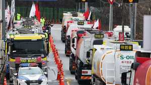 إضراب لسائقي الشاحنات في كوريا الجنوبية