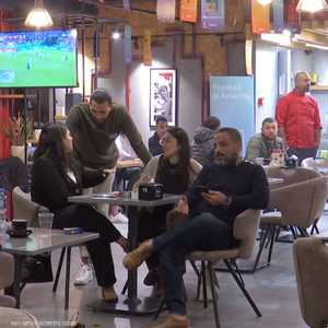 تضاعف أعداد رواد المقاهي في فلسطين خلال كأس العالم
