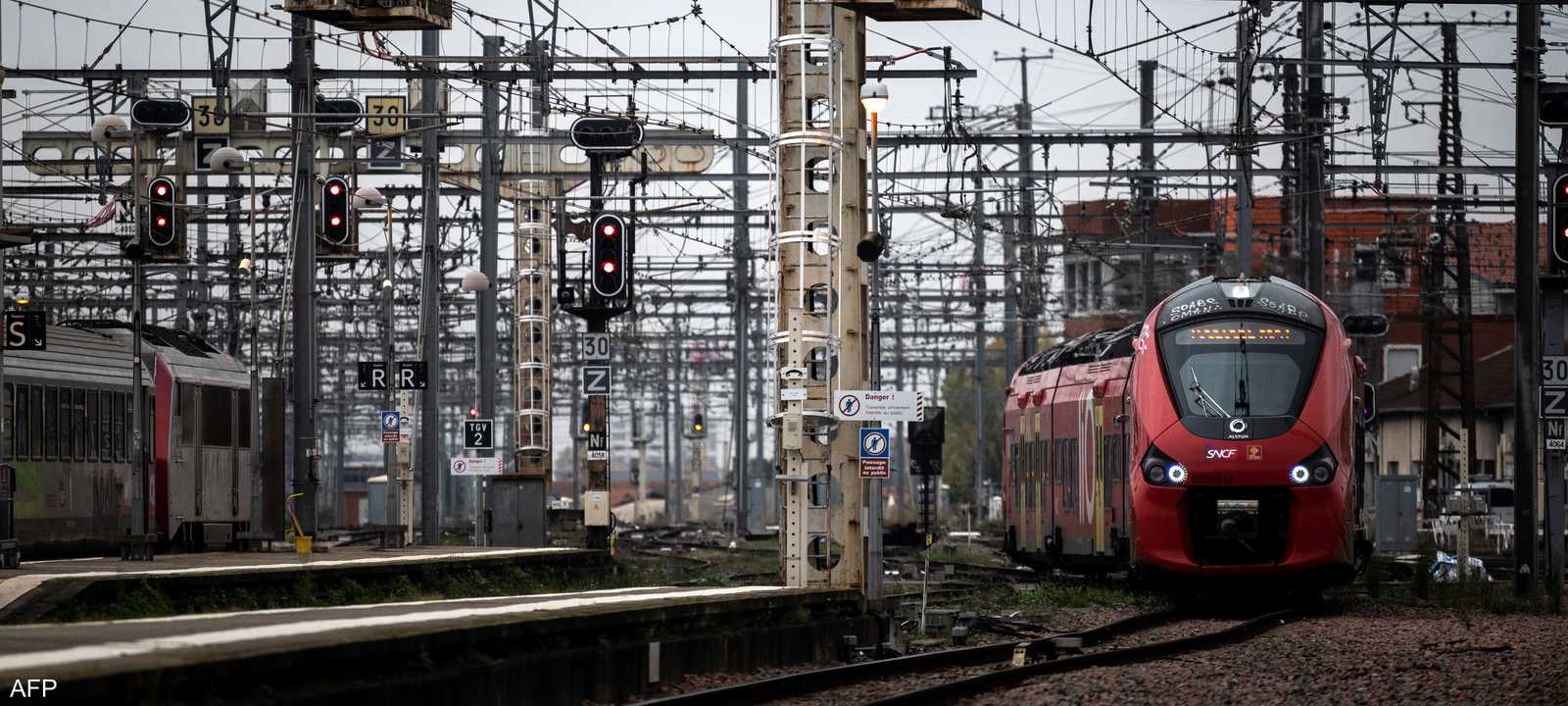 حركة القطارات في فرنسا