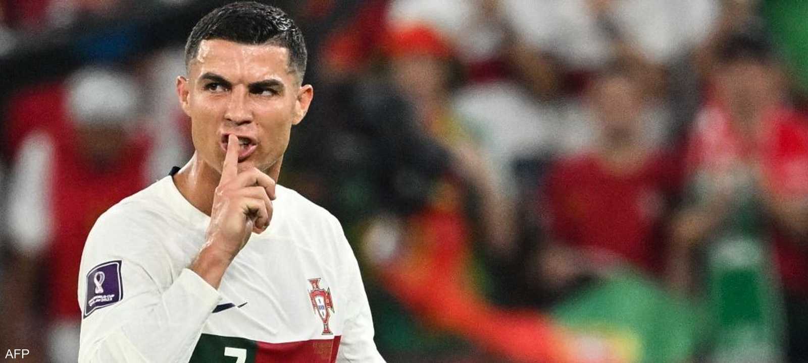 اللاعب البرتغالي كريستيانو رونالدو