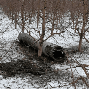 صورة متداولة للصاروخ الذي تم اكتشافه في مولدوفا