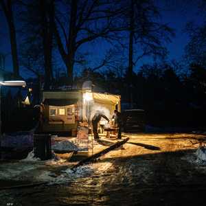 أدى القصف الصاروخي لانقطاع الكهرباء في عدة مناطق بأوكرانيا