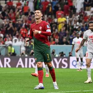 رونالدو شارك في الشوط الثاني أمام سويسرا