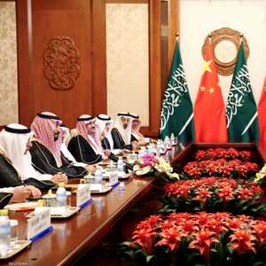 أرشيفية.. لقاء بين الرئيس الصيني وولي العهد السعودي