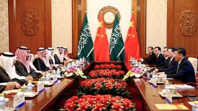 أرشيفية.. لقاء بين الرئيس الصيني وولي العهد السعودي