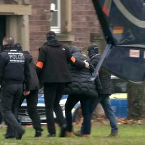 إحدى الاعتقالات التي أجرتها الشرطة الألمانية