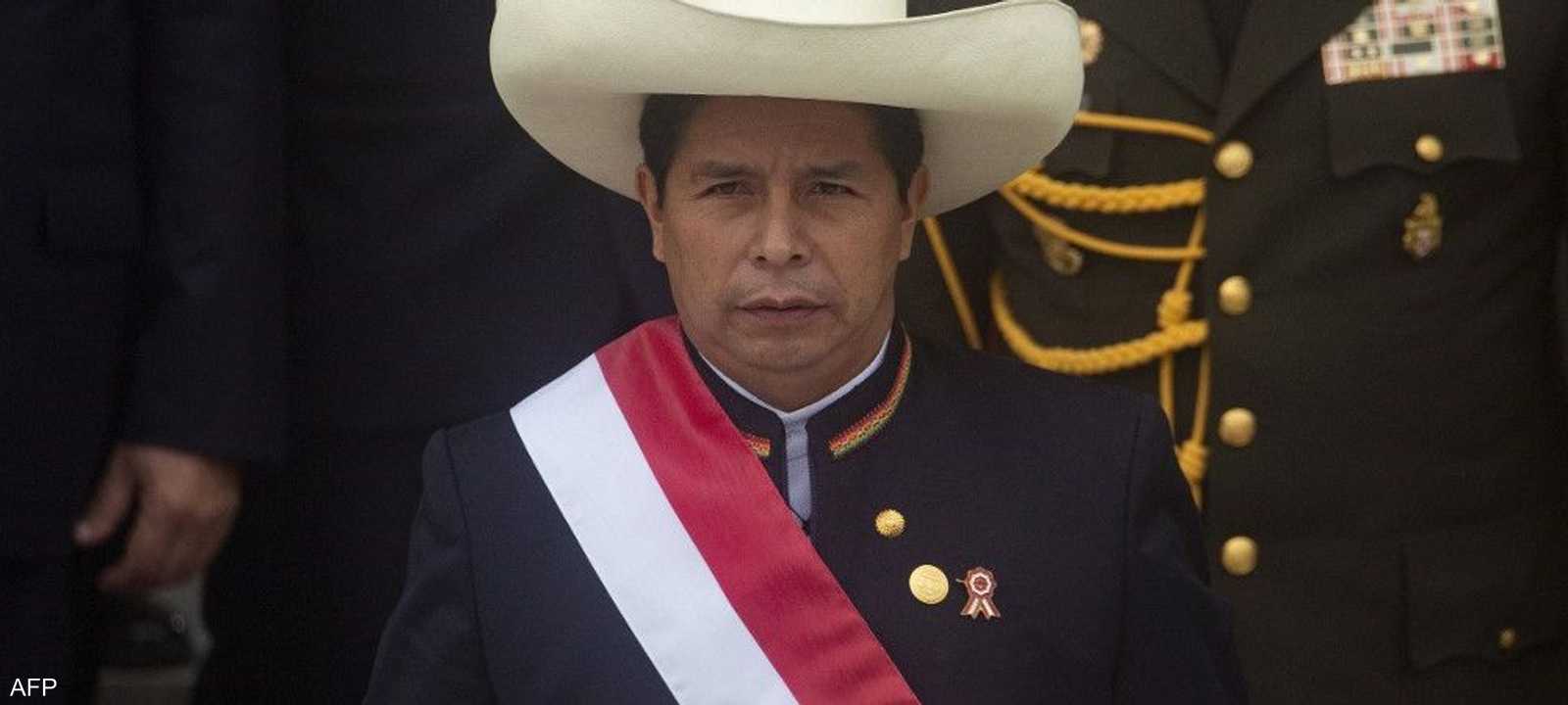 الرئيس البيروفي بيدرو كاستيو