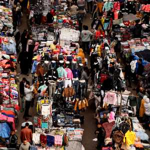 التضخم في مصر - سوق شعبي في العتبة - القاهرة