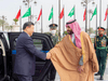 ولي عهد السعودية استقبل الرئيس الصيني
