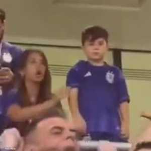 ماتيو ميسي يقوم بمشاغبته