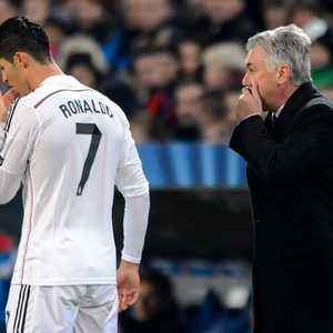 أنشيلوتي أشرف على تدريب رونالدو في ريال مدريد