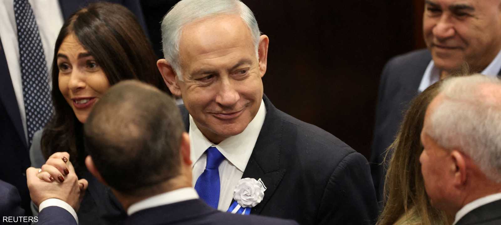 نتانياهو ضمن الحصول على أغلبية برلمانية