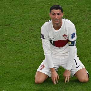 رونالدو باكيا بعد الهزيمة