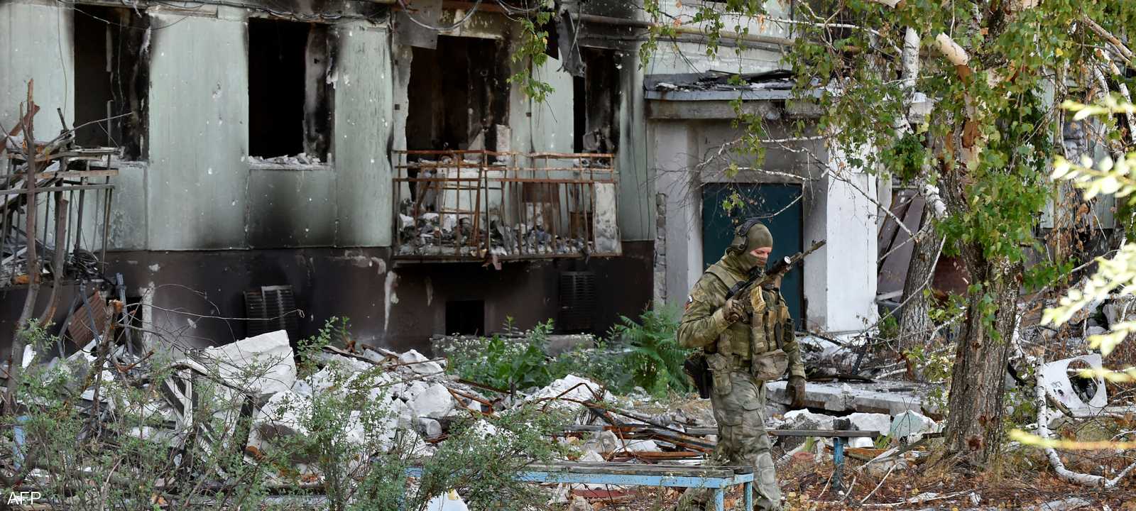 منطقة لوغانسك خاضعة لسيطرة روسيا - صورة أرشيفية