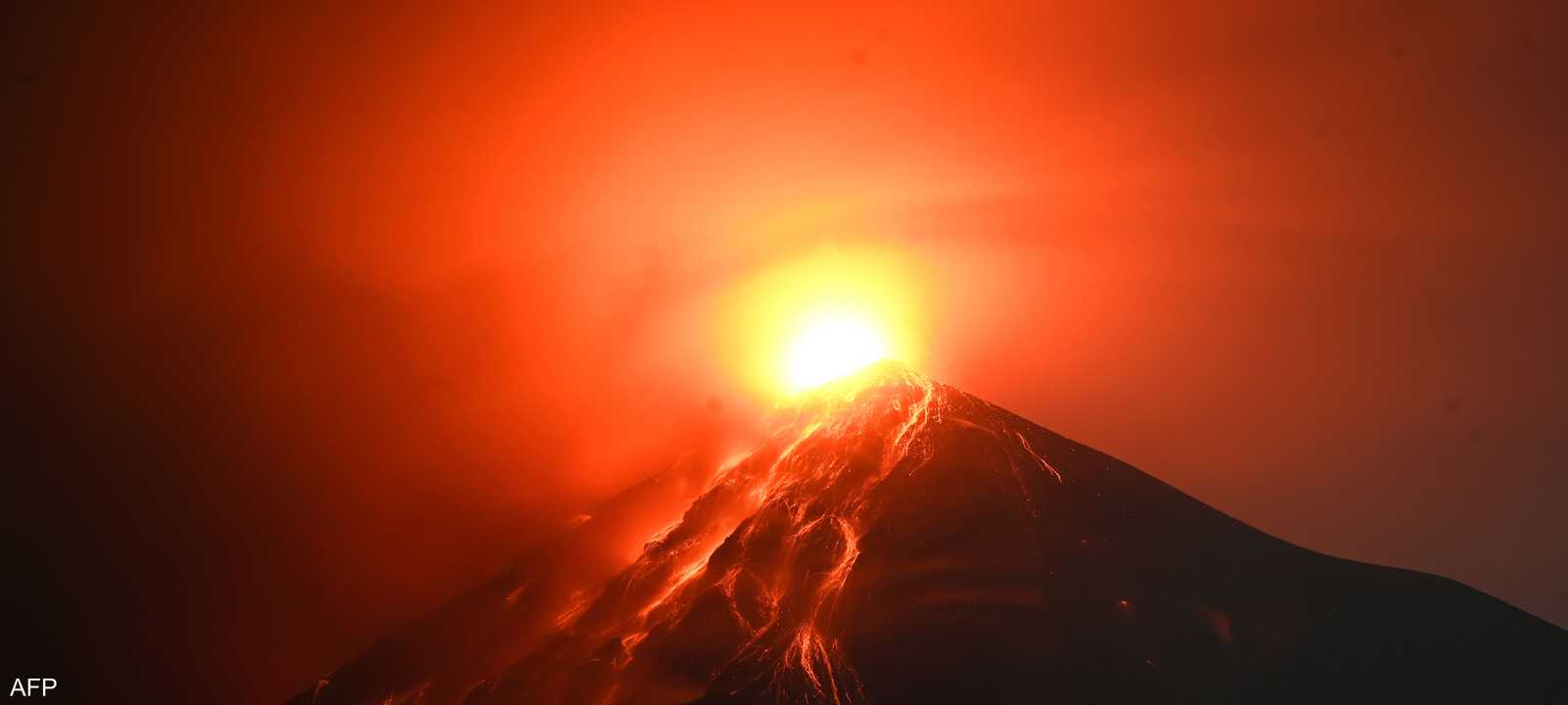 البركان فويغو ينشط مرة كل 4 أو 5 سنوات