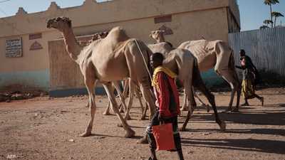 جمال تعاني من سوء التغذية في قرى الصومال