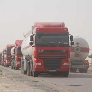 إضراب الشاحنات في الأردن