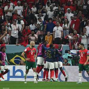 فرحة لاعبي فرنسا