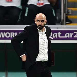 مدرب المنتخب المغربي وليد الركراكي