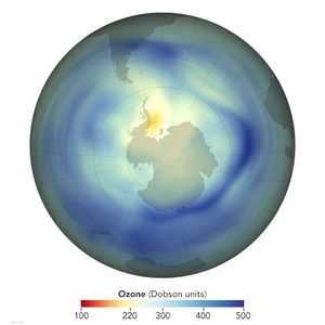طبقة الأوزون تمتص نحو 98% من الأشعة فوق البنفسجية