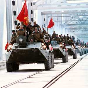 قوات من الجيش الأحمر السوفيتي السابق. أرشيف