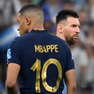 ميسي ومبابي خلال نهائي المونديال