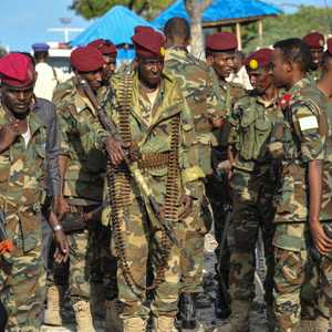 جنود صوماليون