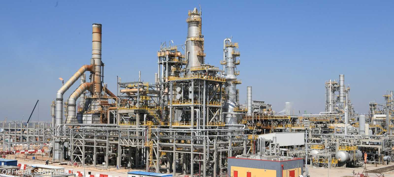 إحدى محطات الغاز في مصر