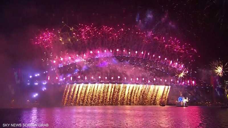 أستراليا تستقبل 2023 بالألعاب النارية