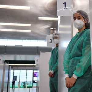 منشأة لفحص كورونا في مطار شارل ديغول بباريس