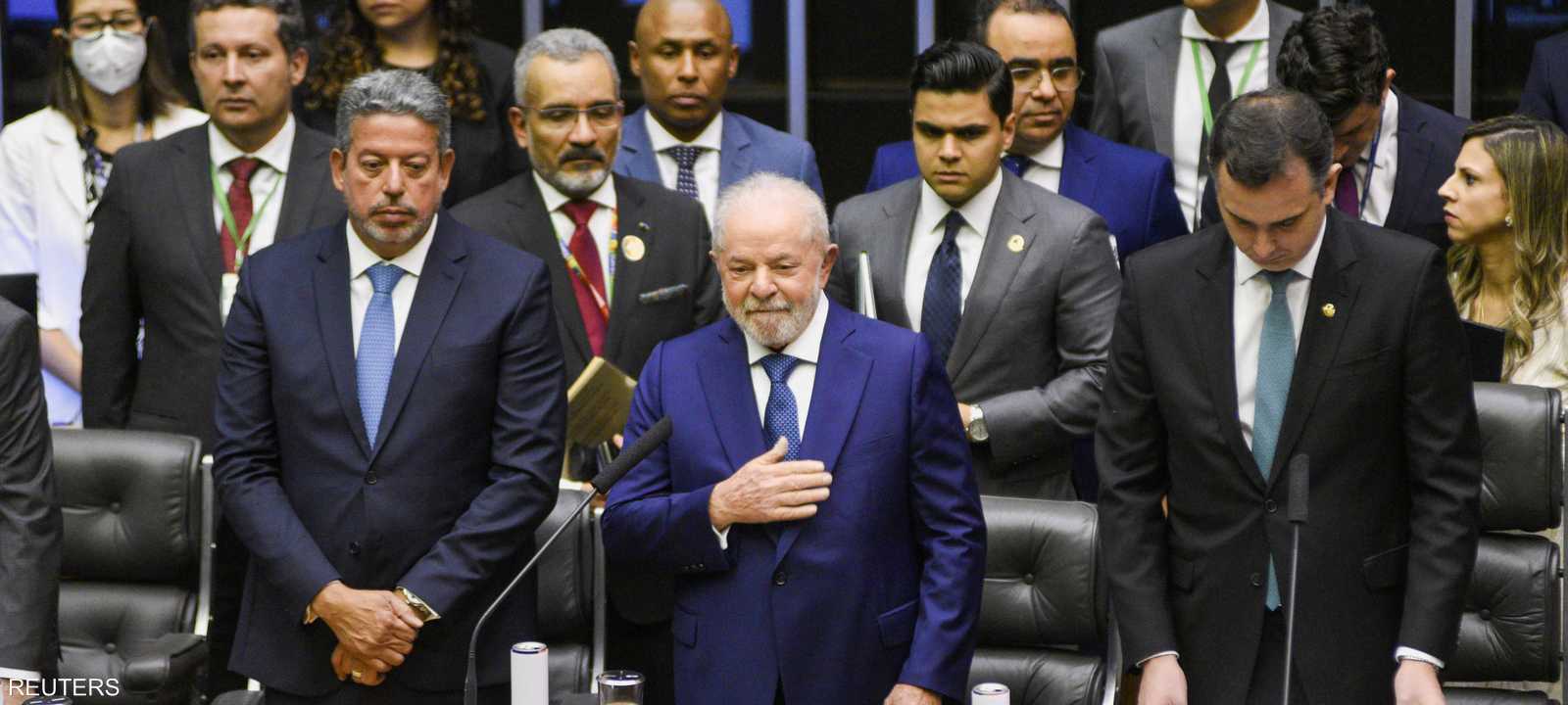 لولا خلال مراسم التنصيب