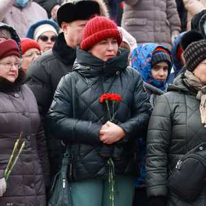 عائلات الجنود الذين قتلوا في هجوم دونيتسك