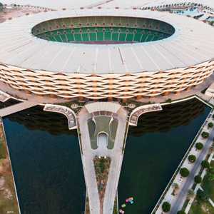 ملعب جذع النخلة في البصرة