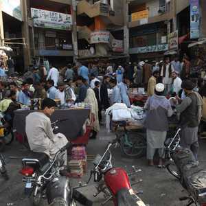 سوق تجاري في باكستان