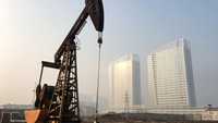 النفط.. مضخة في مقاطعة شاندونغ ، الصين