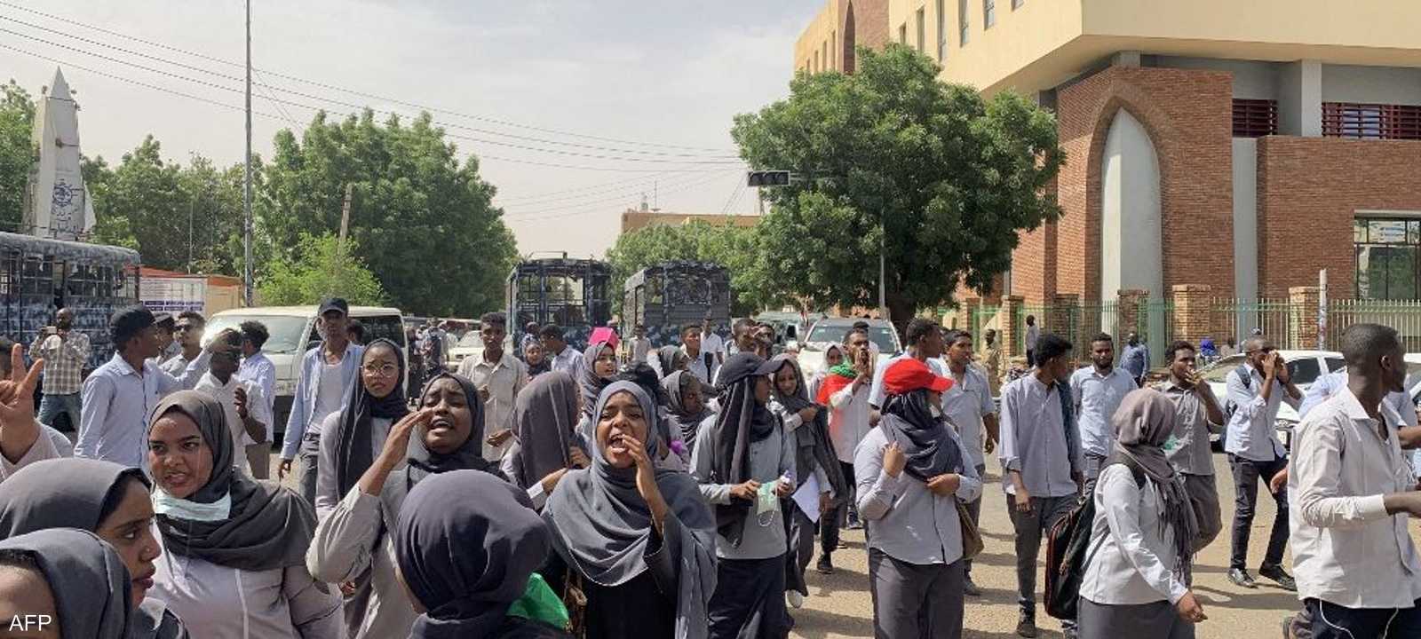 أرشيفية لطلاب سودانيين في العاصمة الخرطوم